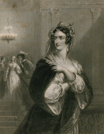 Mrs. Sarah Siddons, Schauspielerin von Edmund Thomas Parris